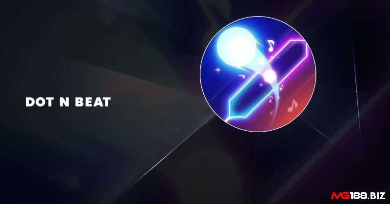 Dot n Beat có giao diện tối giản, hiệu ứng bắt mắt