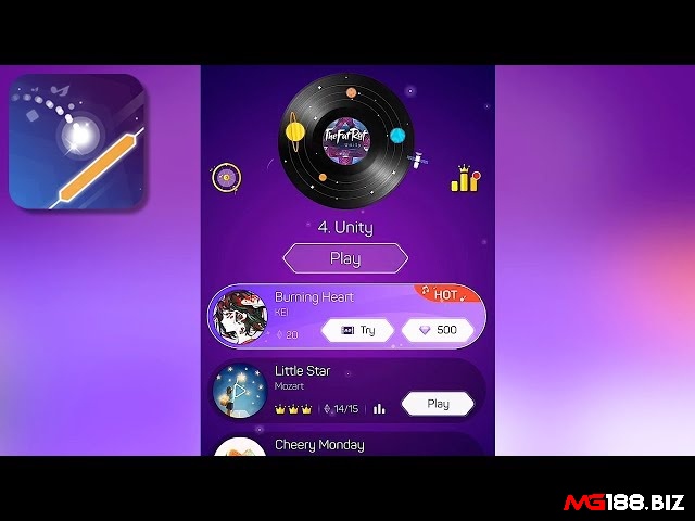 Kho nhạc Dot n Beat phong phú đa dạng từ nhẹ nhàng đến sôi động