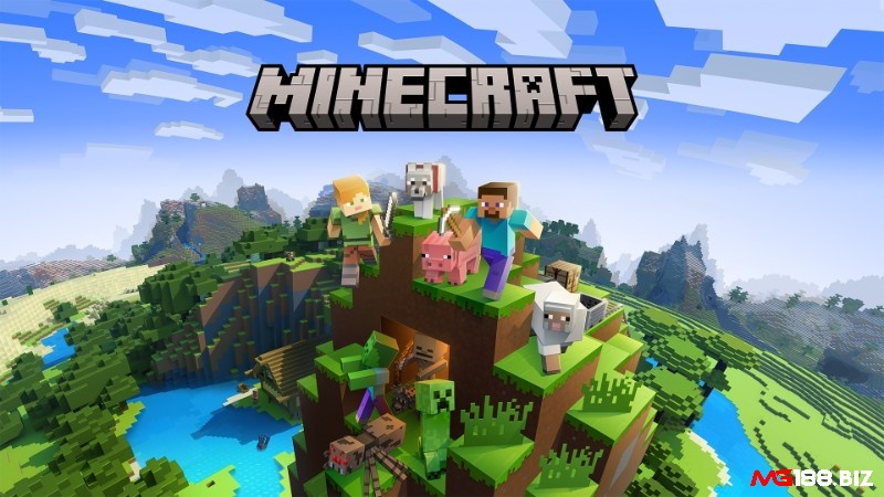 Minecraft với lối chơi đơn giản hưng vô cùng sâu sắc cho phép người chơi xây dựng bất cứ thứ gì