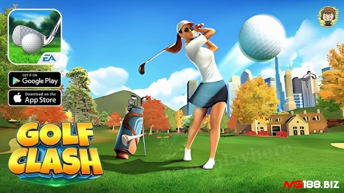 Tham gia các trận golf PvP thời gian thực trên sân cỏ đẹp mắt với địa hình chân thực.