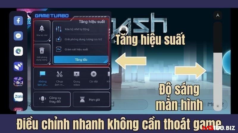 Tối ưu hiệu suất game bằng cách điều chỉnh chất lượng đồ họa và âm thanh hợp lý.