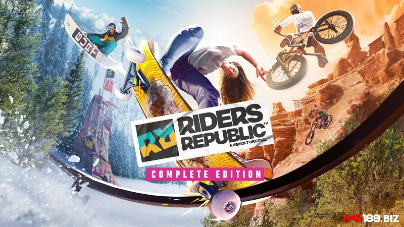 Riders Republic mở ra một thế giới mở rộng lớn với đa dạng hoạt động, đầy phiêu lưu và tự do