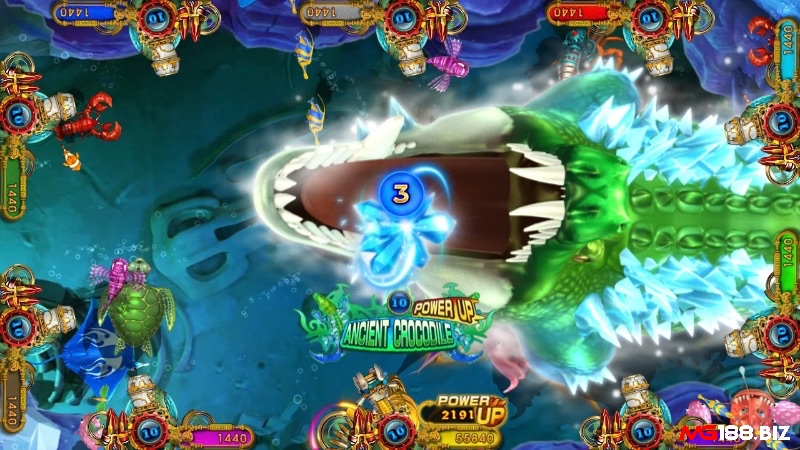 Tính năng Dragon Power độc quyền giúp Ocean King 3 trở thành game săn cá siêu mạnh.