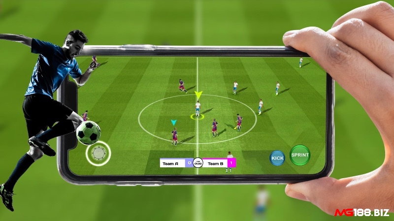 Công nghệ di động giúp game bóng đá mobile đạt đến chất lượng đồ họa và trải nghiệm sống động.