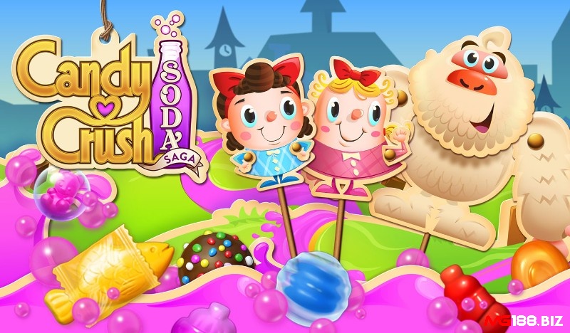Candy Crush Soda Saga cuốn hút nhờ cấp độ đa dạng