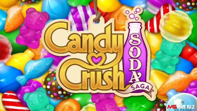 Game Candy Crush Soda Saga là trò chơi xếp kẹo đầy màu sắc