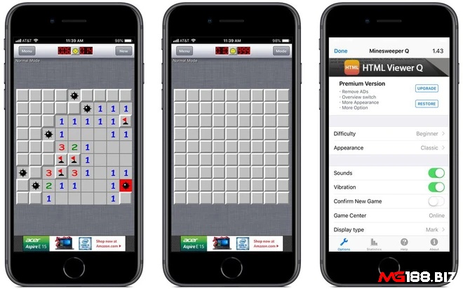  Minesweeper trên Android, luyện tư duy và phản xạ