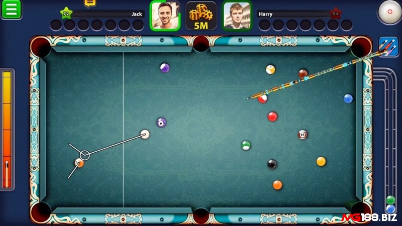 8 Ball Pool tái hiện chân thực những trận bida online hấp dẫn
