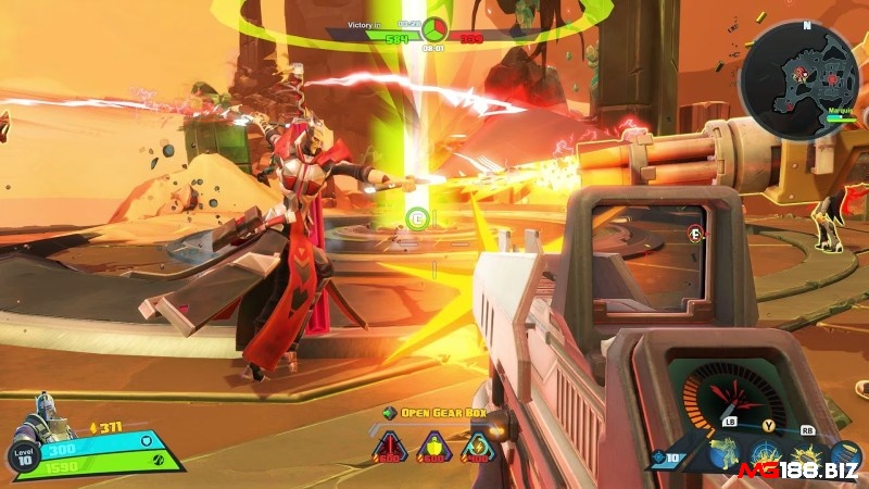 Lối chơi phá trụ độc đáo pha trộn FPS và MOBA trong Battleborn