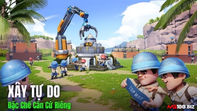 Top War gây ấn tượng với lối chơi chiến thuật kết hợp ghép cặp