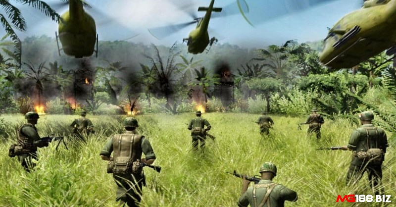 Game chiến tranh cuốn hút nhờ đồ họa sắc nét và âm thanh sống động