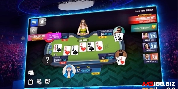 Kinh nghiệm chơi Poker online uy tín là chọn thời điểm thích hợp để tấn công và có chiến lược để phòng thủ