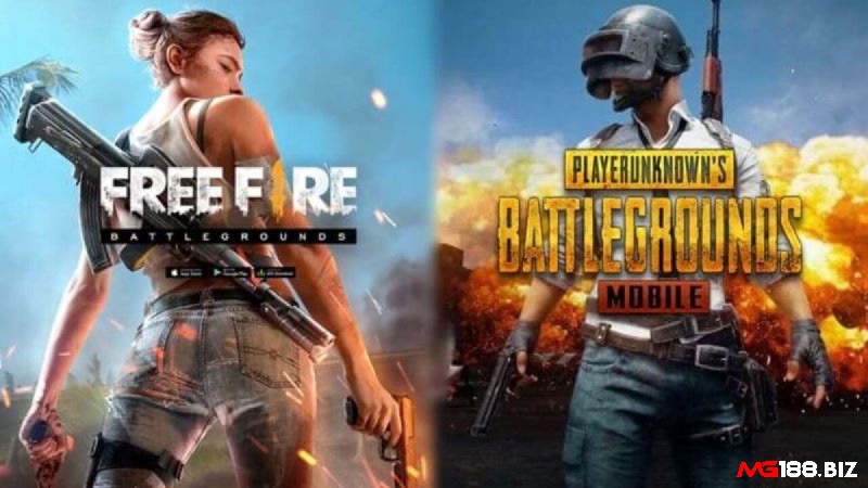 Free Fire và PUBG Mobile – hai ‘ông lớn’, top game được chơi nhiều nhất của dòng game Battle Royale di động.