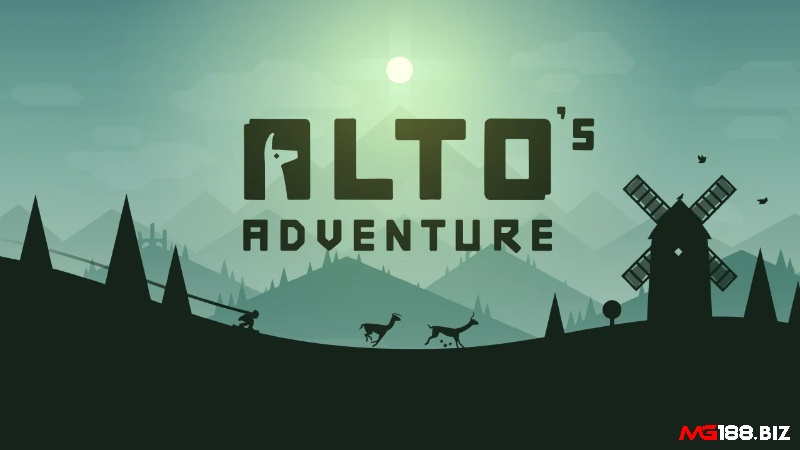 Top những game không cần wifi Alto's Odyssey và Adventure đem lại cảm giác thư giãn khi lướt ván trên cồn cát và núi tuyết
