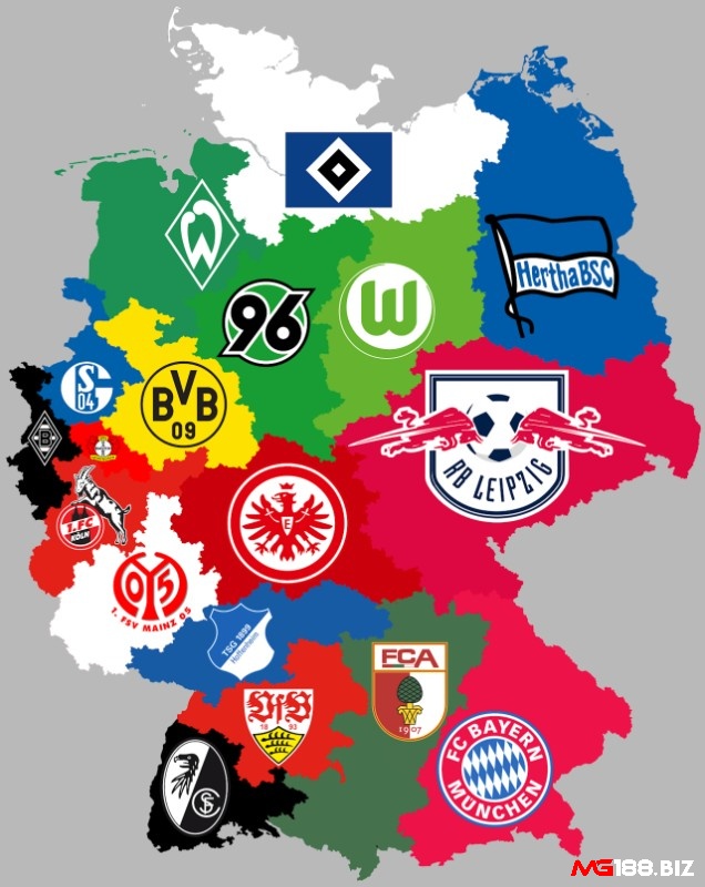 Các câu lạc bộ Bundesliga mang một câu chuyện riêng, tạo nên bức tranh đa sắc của giải đấu hấp dẫn hàng đầu châu Âu