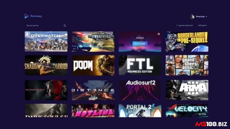 Rainway được cộng đồng yêu thích nhờ khả năng đồng bộ trực tiếp với PC cá nhân và chơi game không giới hạn