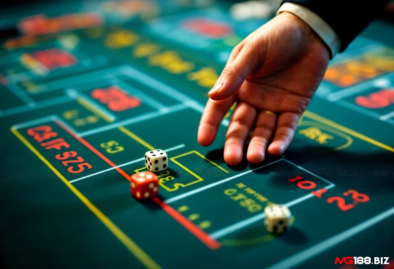 Người chia bài trả thưởng sau khi ván craps kết thúc và người ném mới bắt đầu lượt tiếp theo