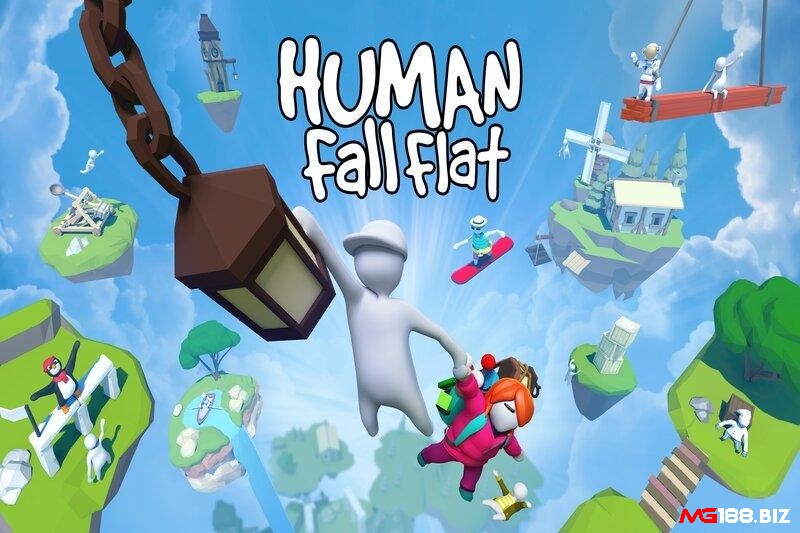 Human Fall Flat ghi điểm với cơ chế vật lý độc đáo, tạo nên những khoảnh khắc bất ngờ hài hước