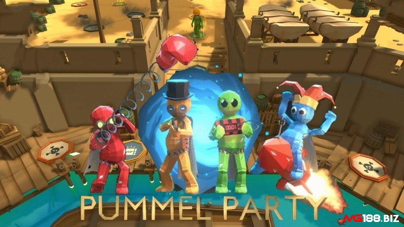 Pummel Party mang lại bầu không khí tiệc tùng sôi động và đầy tiếng cười