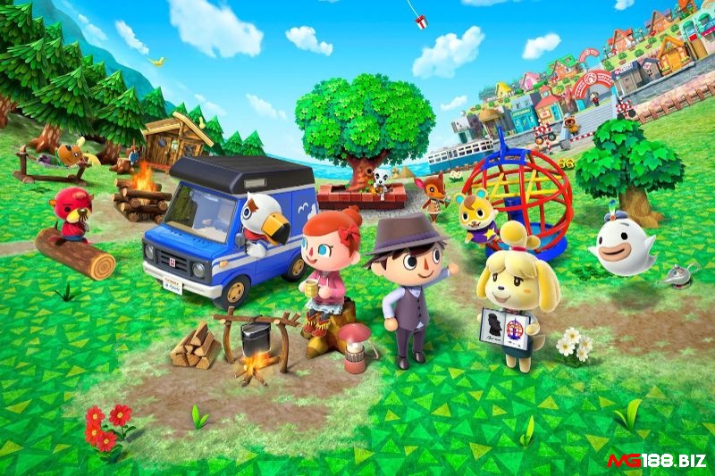 Animal Crossing: New Horizons ghi điểm nhờ phong cách nghệ thuật tươi sáng và nhịp sống thư giãn