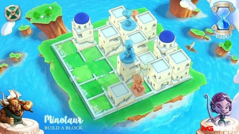 Santorini mang đến trải nghiệm chiến thuật nhẹ nhàng nhưng không kém phần căng não