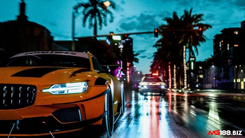 Bối cảnh đa dạng của Palm City hình thành nền tảng quan trọng cho câu chuyện đối đầu giữa tay đua đường phố và lực lượng cảnh sát.