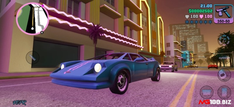 GTA Vice City thu hút nhờ thế giới mở sôi động và lối chơi tự do tạo cảm giác cực kỳ giải trí