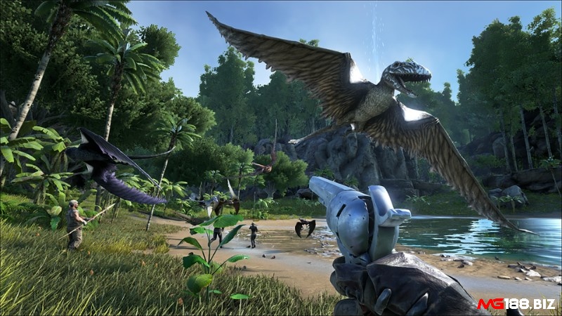 ARK Survival Evolved nổi tiếng vì độ tự do và cảm giác phiêu lưu lớn