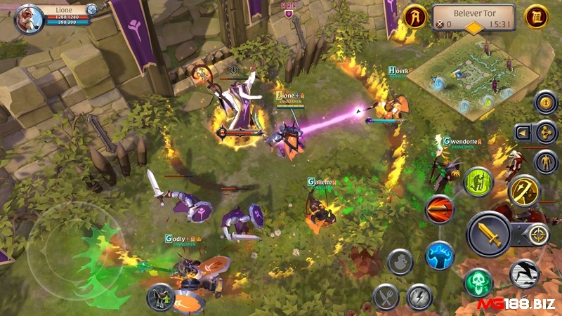 Albion Online là sandbox MMO, tự do và rất hợp chơi nhóm