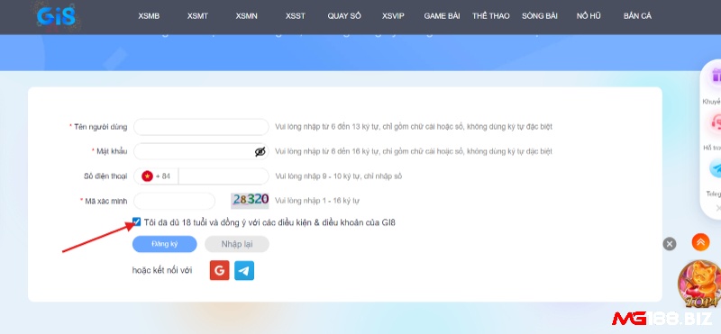 Nắm rõ điều khoản đăng ký Gi8 giúp người chơi chủ động chiến lược cá cược và tránh các hiểu lầm không đáng có