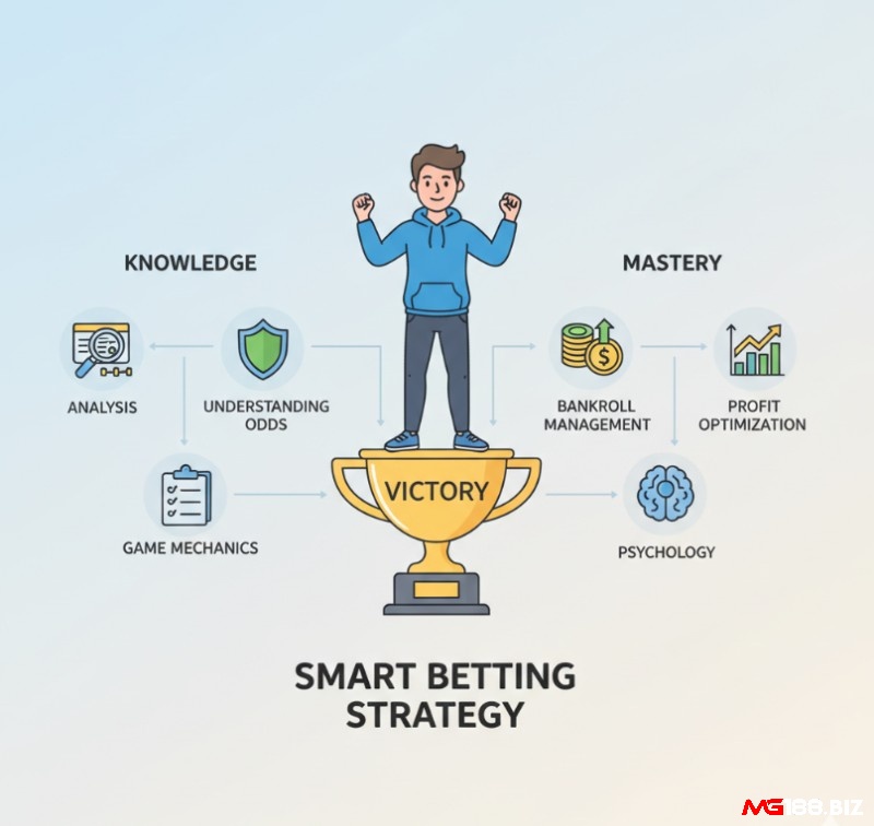 Người chơi bóng đá chuyên nghiệp đang đứng trên đỉnh chiến thắng với nhiều chiến lược cá cược kèo chấp bóng đá là gì thông minh