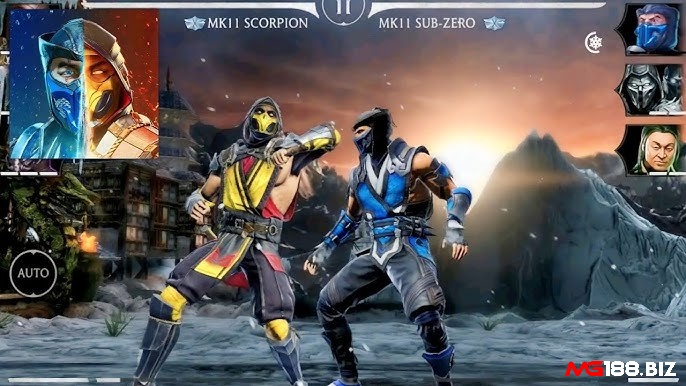 Mortal Kombat Mobile để lại dấu ấn với phong cách chiến đấu mạnh mẽ đậm chất bạo lực