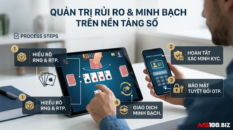 Quản trị rủi ro và minh bạch trên nền tảng số: hiểu RNG, RTP, xác minh KYC, bảo mật OTP, giao dịch minh bạch khi chơi cách tính chi mậu binh