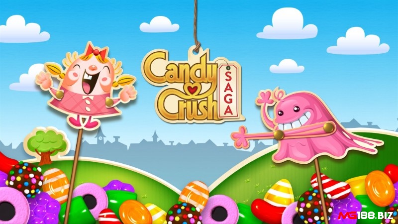 Candy Crush Saga là game giải đố phù hợp để chơi trên Android TV