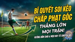 Chấp phạt góc: Hướng dẫn chơi & kinh nghiệm thắng lớn uy tín