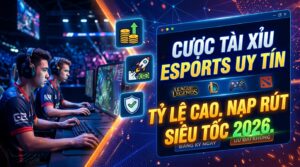 Cược tài xỉu Esports uy tín: Tỷ lệ cao, nạp rút siêu tốc 2026.