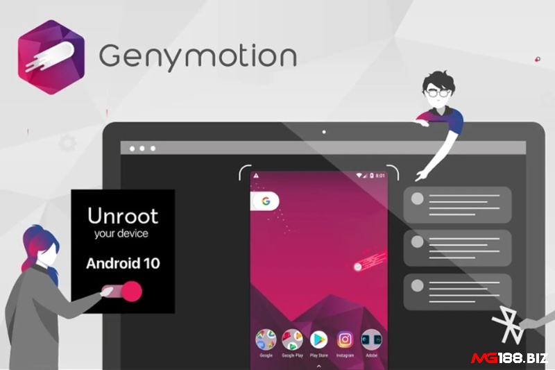 Genymotion phù hợp với kiểm thử ứng dụng hơn là chơi game phổ thông