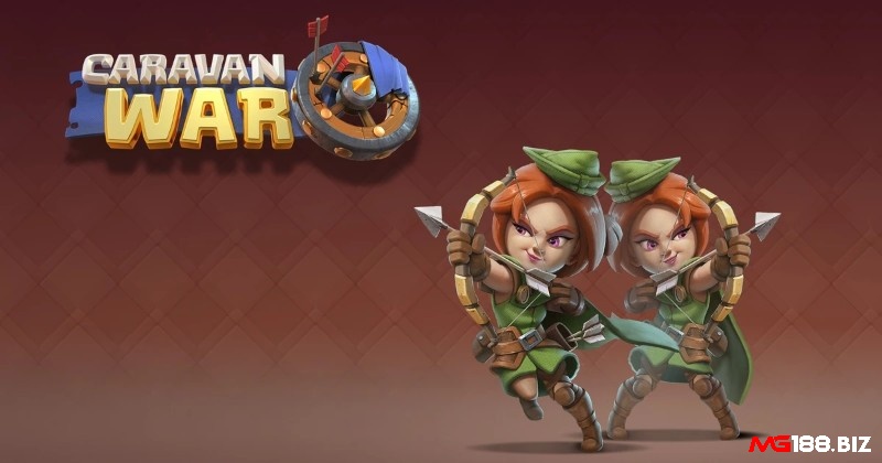Caravan War kết hợp thương đoàn, kinh tế và chiến thuật phòng thủ