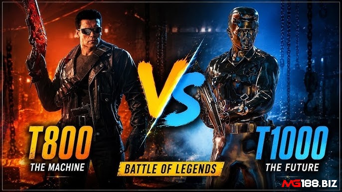 Call of Duty Mobile tái hiện hai mẫu Terminator bằng hiệu ứng chuyển dạng độc đáo