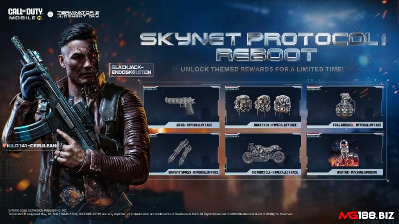 Call of Duty Mobile khuyến khích đăng nhập đều qua nhiệm vụ Cyberdyne Tech