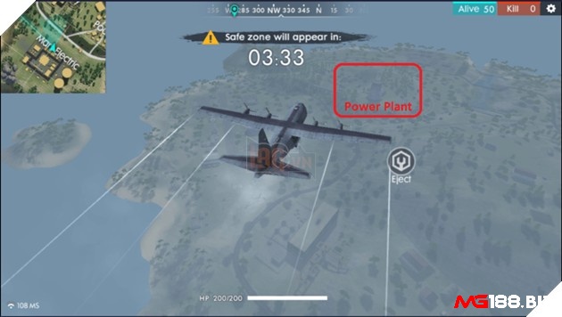 Phân tích hướng máy bay giúp người chơi Free Fire chọn điểm đáp chủ động hơn