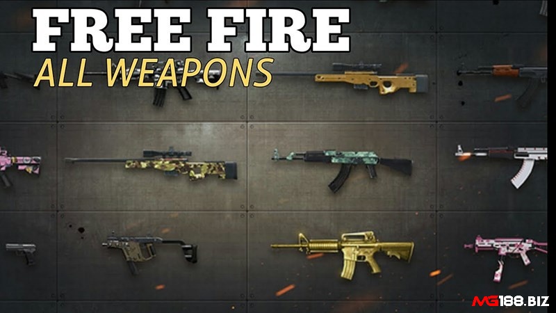 Kho vũ khí Free Fire mang lại lợi thế lớn nhưng cần được khai thác đúng thời điểm