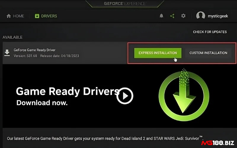 Driver GPU tương thích giúp quá trình xử lý hình ảnh ổn định hơn