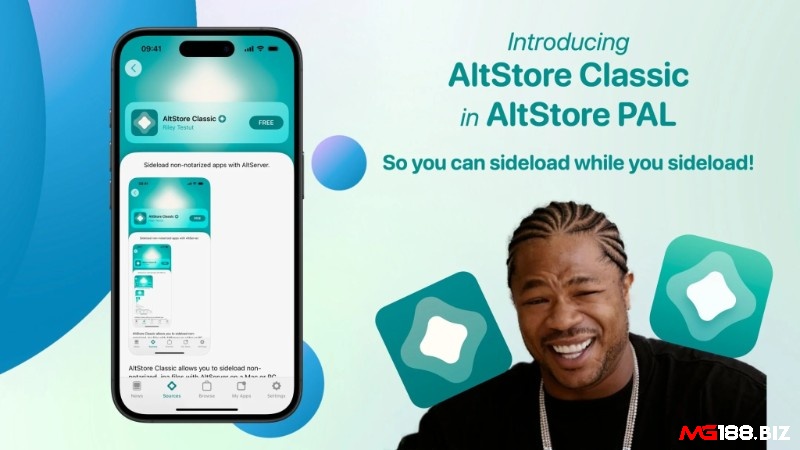 AltStore Classic hỗ trợ quản lý ứng dụng cài ngoài App Store