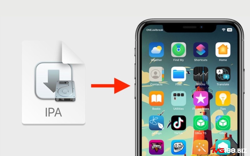 IPA cần được ký hợp lệ trước khi iPhone chấp nhận cài đặt