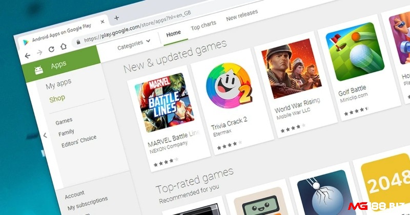 Google Play giúp người dùng Android tìm và cài game từ cửa hàng chính thức